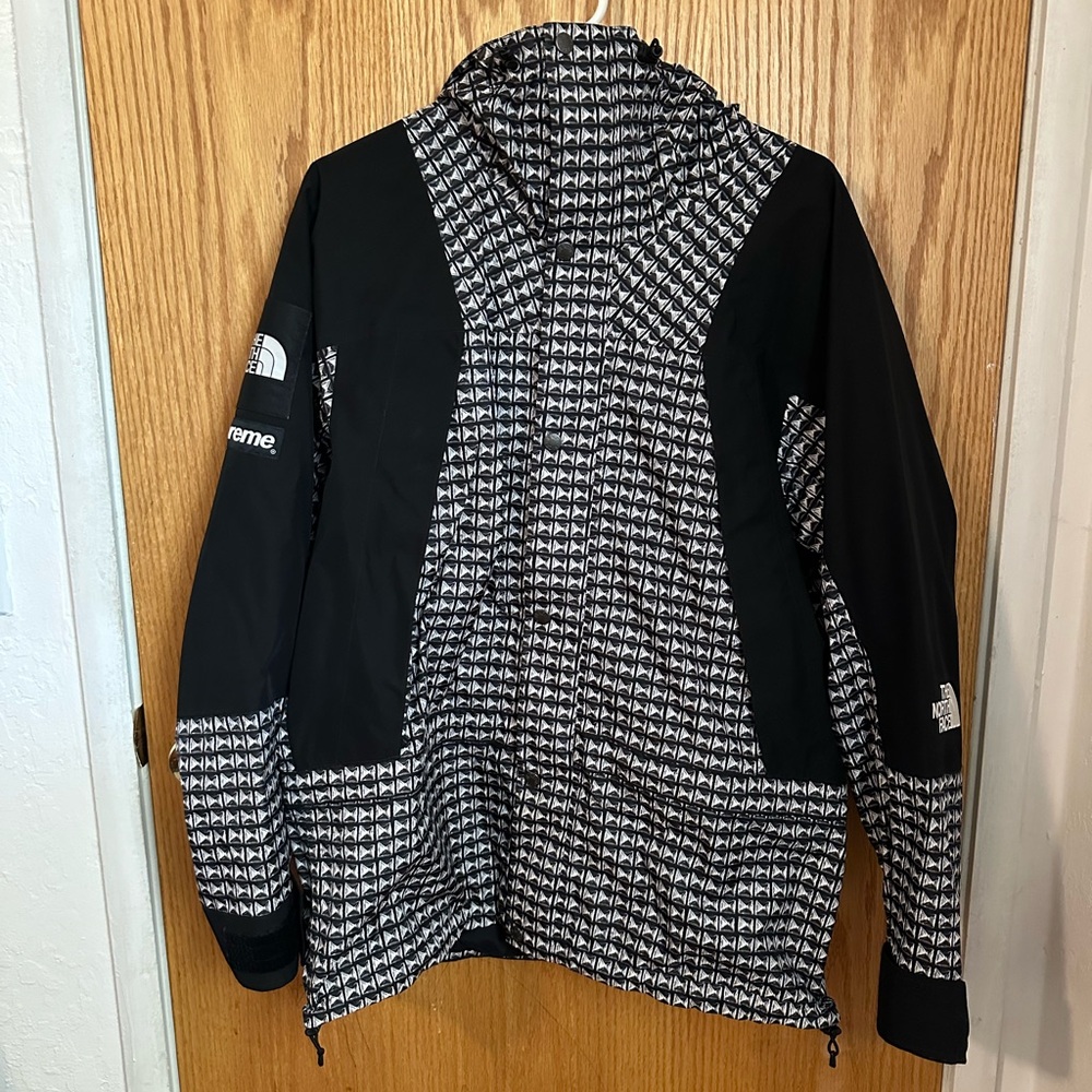 Supreme x North Face Studded Mountain Light Jacket ‘Black’ Medium